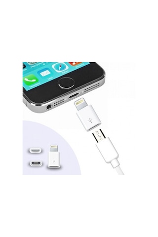 Apple İphone / İpad Micro Usb Dönüştürücü Adaptör Otg Aparat 5324