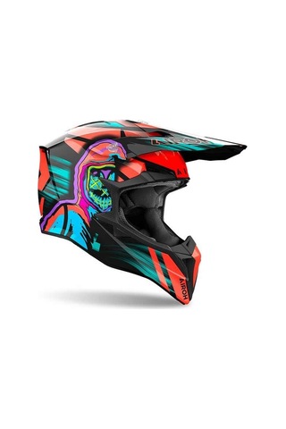 Airoh Wraap Cyber Gloss Kask Turuncu