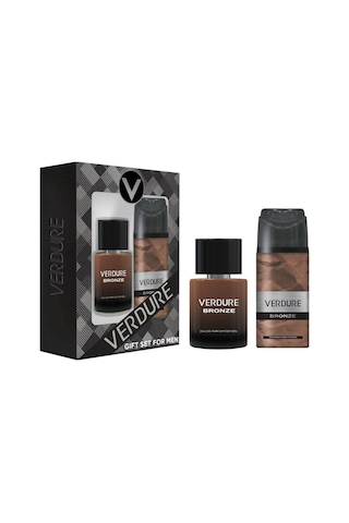 Verdure Bronze Erkek Parfüm EDP 100 ML + Deodorant 150 ML