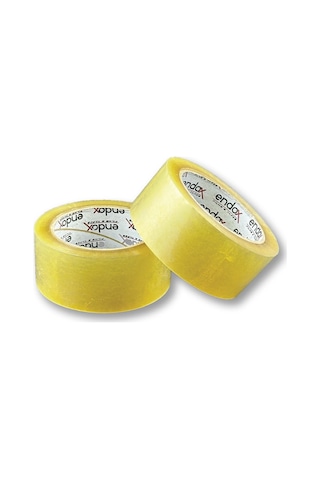 24 Adet 45mm X 100 Metre Hotmelt Tutkallı Koli Bandı Şeffaf Koli Bantı Ambalaj Bandı Diğer