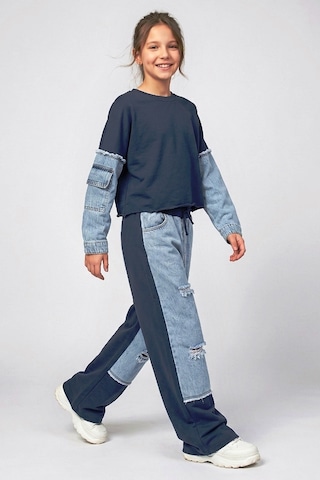 Dmb Kids Kız Eşofman Takım 26kdmb9917 mavi