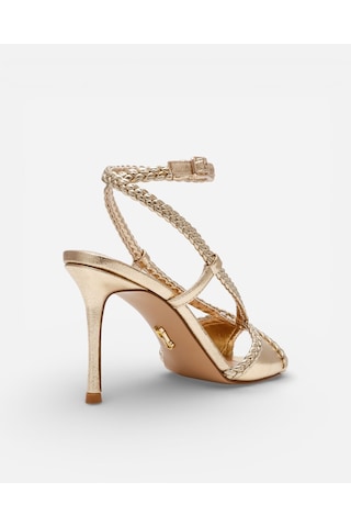 Steve Madden Reynolds Gold Kadın Sarı Topuklu Sandalet Reynolds Gold