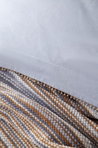 Çift Kişilik Lizbon Gri Yatak Örtülü Nevresimli Set Gri