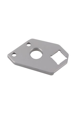 Youmex Alüminyum Gaz Kelebeği Kablo Braketi Seti - Metal Emme Manifoldu İçin, Gümüş Renk, 26x4.5x4cm