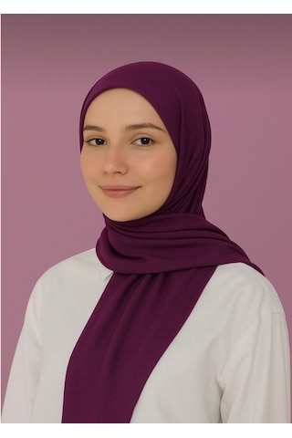 Gesshop Kadın Penya Şal Mürdüm