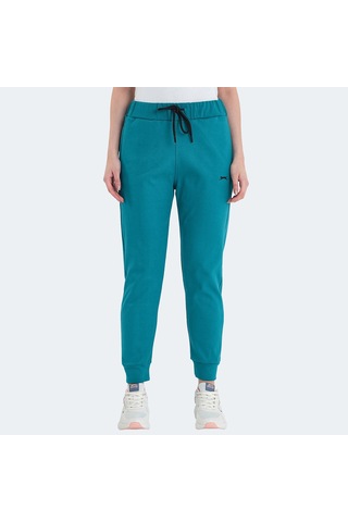 Slazenger VETERAN RBN Kadın Cepli Turkuaz Eşofman Altı
