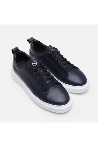 Hotiç Hakiki Deri Lacivert Erkek Günlük Ayakkabı 02ayh281320a680 Lacivert