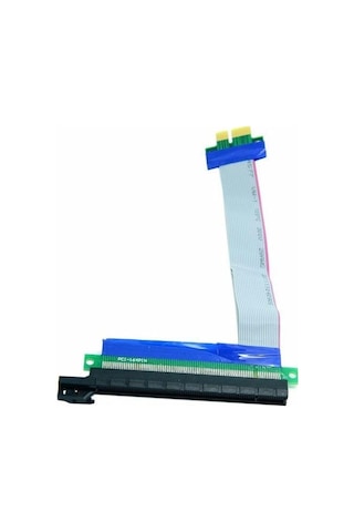 1x 16x Uzatma Kablosu Pcie 1x 16x Uzatma 18 Cm Riser Kablo Pci Express X1 X16 Çevirici Kablo Atl-2023-0666