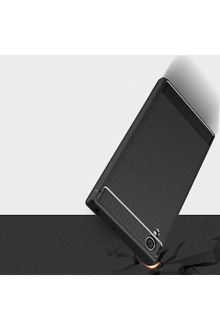 Sony Xperia Xa1 Plus Kılıf Zore Room Silikon Kapak Lacivert