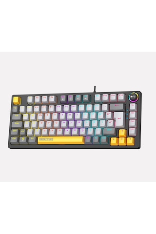 Bronzturq Mk1115 Rainbow Antı-ghosting Kablolu Mekanik Klavye