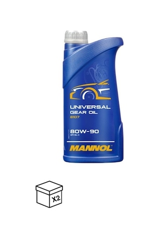 Mannol MN8107-1 Unıversal Getrıebeoel SAE 80W-90 API GL-4 Şazıman Yağı 2 x 1 L Mannol MN8107-1 Unıversal Getrıebeoel SAE 80W-90 API GL-4 Şazıman Yağı 2 x 1 L