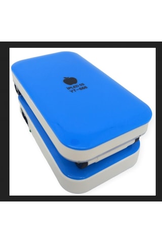 Mavi Renk Portatif Katlanabilir Şarjlı Masa Lambası Taşınabilir Kamp Lambası Kitap Okuma Lambası Çok Renkli