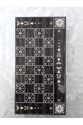 Yenigün İnci Desen Küçük Tavla