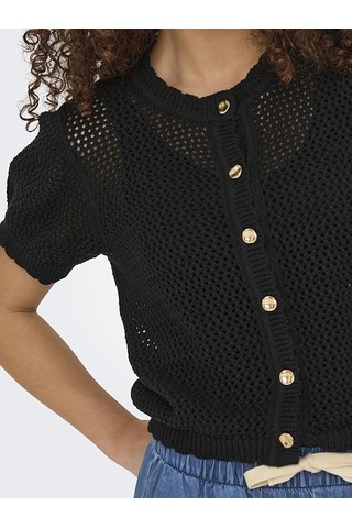 Only Onlpaula 2/4 O-neck Cardıgan Kadın Siyah Hırka - 4710573