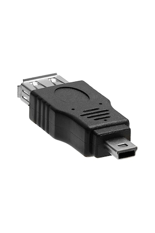 Usb 2.0 Dişi - Mini Usb 5pin Erkek Adaptör Otg İşlevi