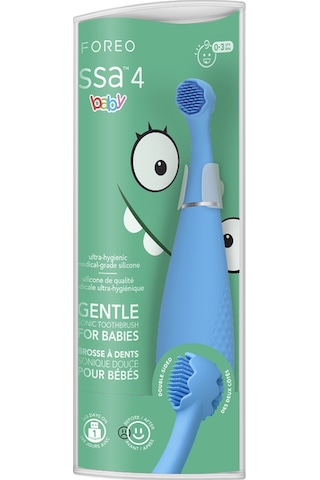 Issa 4 Baby - Bebekler İçin Sonic Diş Fırçası , Bubble Blue Dino