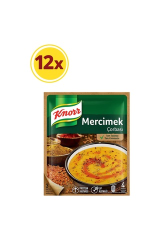 Knorr Mercimek Çorbası 12 x 76 G