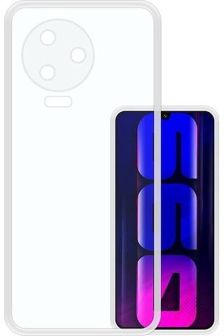 Prolysus İnfinix Uyumlu Note 12 Pro 4g Kılıf Kamera Korumalı Şeffaf Yumuşak Silikon Kılıf