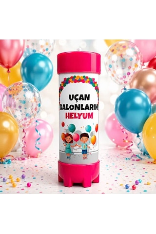 2.2 Kg Helyum Gazı - Uçan Balon Şişirme Gazı - Ses Değiştirme - Kullan At Tüp Şeffaf