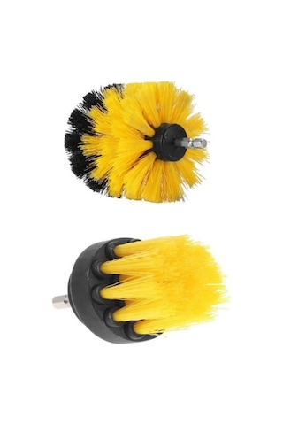 Batcell Fırça Banyo Araba Duşakabin Koltuk Yıkama Matkap Ucu 3'lü Set