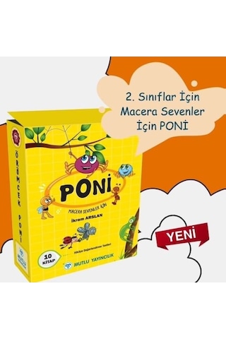Mutlu Örümcek Poni Hikaye Seti 10 Lu