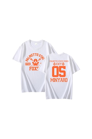 Tarzsokak Tüm Oyunlar İçin Palmetto Eyalet Tilkiler T Shirt Erkekler Kadınlar İçin Pamuk Kısa Kollu Tiş 2930 Beyaz
