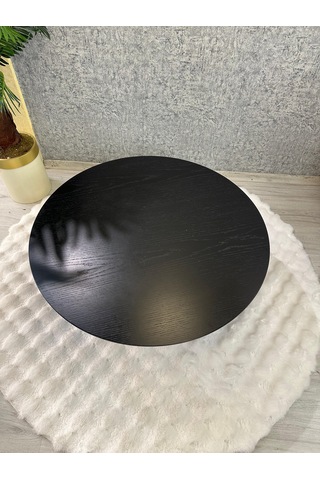 Meşe Kaplamalı Orta Sehpa