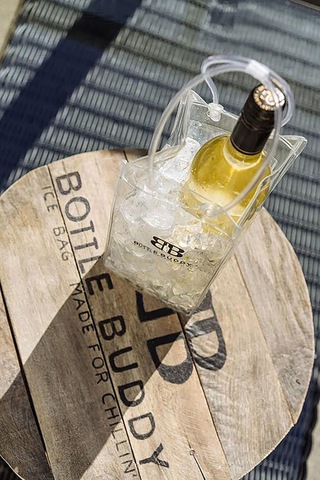 Bottle Buddy Ice Bag Taşınabilir Şişe ve Şarap Soğutucu Buz Çantası