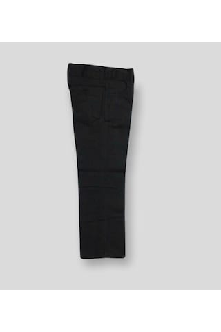Nacar Store Çocuk 29ekim 10kasım 23nisan Gösteri Özel Gün Içten Lastik Ayarlamalı Keten Pantolon Siyah