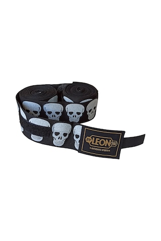 Leon Big Skulls Kuru Kafa 5 Metre Boks Bandajı