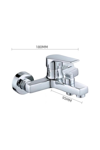 Fleko Alfa Banyo Bataryası Krom