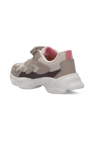 Slazenger PARIS Çocuk Cırt Cırtlı Bej Sneaker