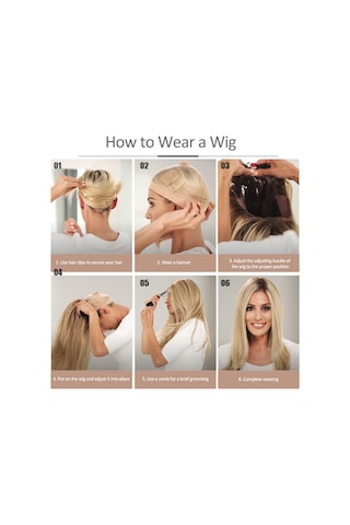 Kadın Perukları Kısa Katmanlı Peri Kesim Peruklar Saç Bantlı Doğal Görünümlü Kabarık Saç Peruk