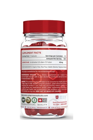 Swiss Pharma Arimistane 40mg 120 Capsul.tr Tek Yetkili Satı...