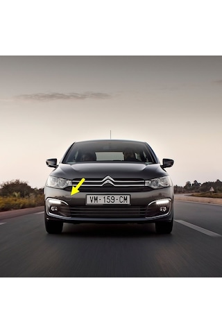 Citroen C-Elysee 2017-23 Ön Tampon Çeki Demiri Kapağı 1622437780
