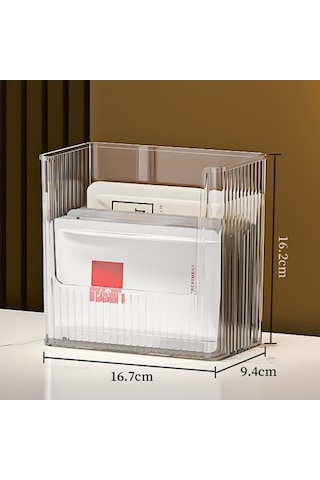 Dancemonkey Cbtx Buzdolabı Yan Kapı Saklama Kabı, Pet Düzenleyici Kutusu Çift Katmanlı L Şeffaf Çok Renkli