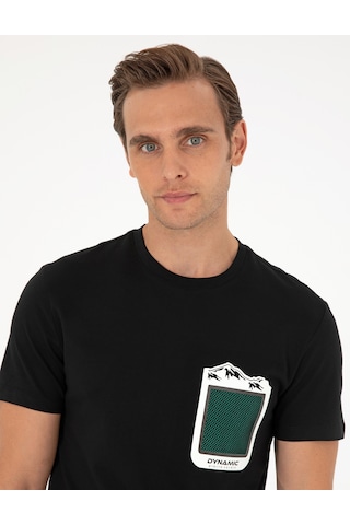 Pierre Cardin Erkek Siyah Tişört 50292117-vr046 Siyah