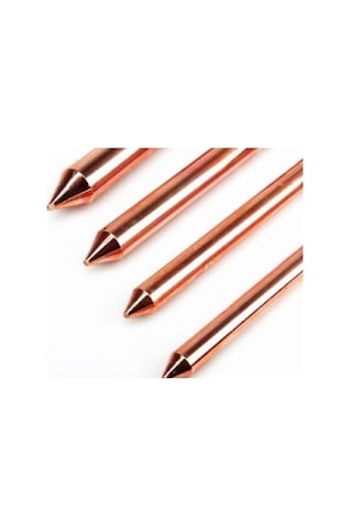 Topraklama Çubuğu Bakır Giydirme 1 Metre