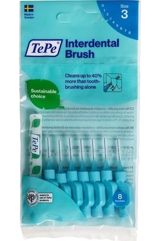 Tepe Interdental Arayüz Fırçası 8'li 0.6 MM