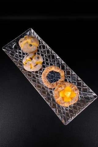 Digithome Ayaklı Cam Servis Sunumluk 39,5 Cm St.kfs.710 C1-1-288