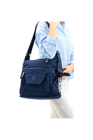 Ultra Hafif Hem Sırt Hem Omuz Kadın Çantası Laci Model: 571-5b - Lacivert