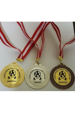 Madalya 50 Adet (Özel Kurdeleli)Baskı Dahil Fiyat Altın - Bronz - Gümüş