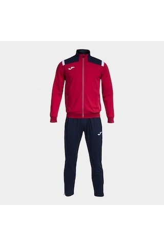 Joma Toledo Tracksuit Erkek Eşofman Takım Kırmızı Lacivert Kırmızı - Lacivert