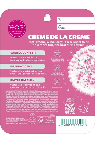 Eos Creme De La Creme Mini Super Balm Dudak Bakım Seti 3x5ml