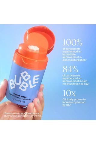 Bubble Skincare Power Wave Nemlendirici Yüz Kremi 50ml