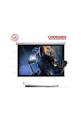 Codegen Ax-24 Storlu Projeksiyon Perdesi 240 x 200 CM