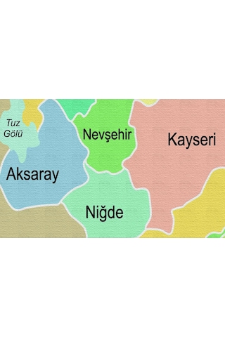 Türkiye Haritası Kanvas Tablo Eğitici ve Öretici Dekoratif Tablo Tablo 3130