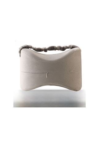 Shineyee Piyasa Ambalajlı Gri Memory Foam Bacak Yastığı - Gebeler İçin Knee & Ayak Desteği, Basınç Azaltıcı, 15-20cm Ayarlanabilir, Yıkama Kolay Gri