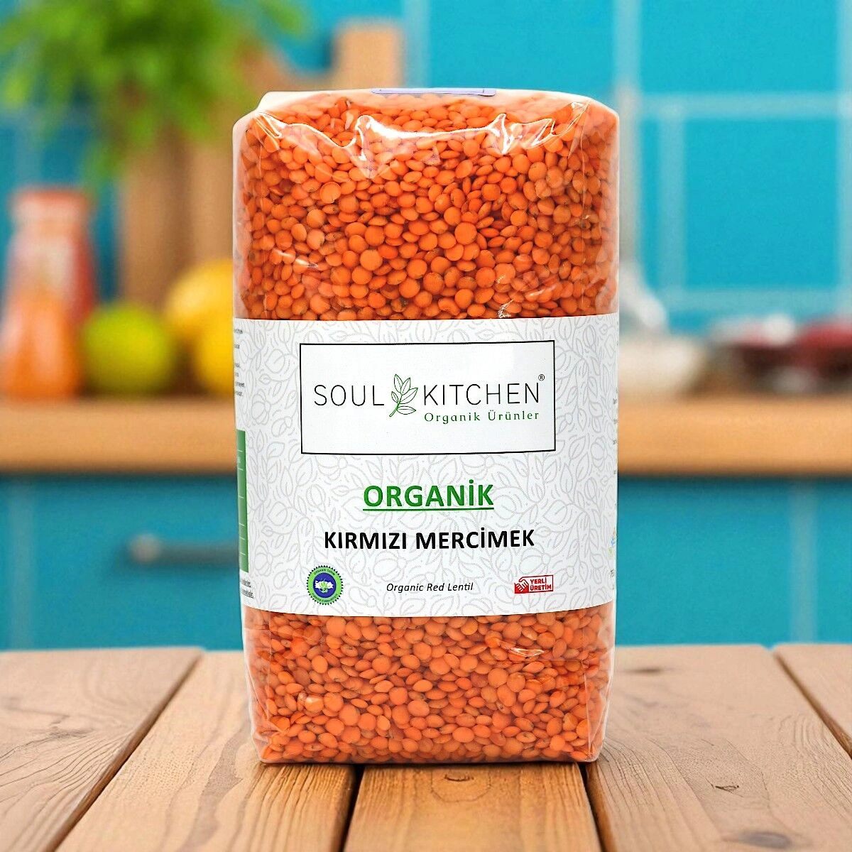 Soul Kitchen Organik Kırmızı Mercimek 750 G