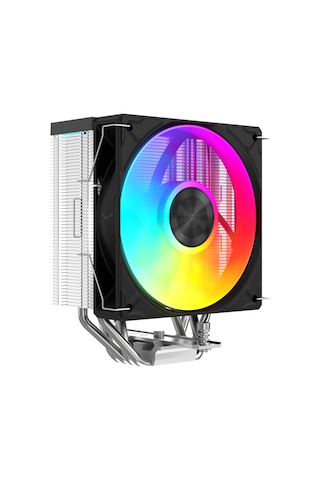 Sama A40l, Black, 1x120mm Argb Fan, Kule Tipi Hava Soğutma, 4 Adet Gelişmiş Kompozit Isı Borusu, Cpu